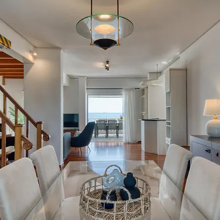 Sea Pearl - Luxury Beachfront Maisonette Apartmán