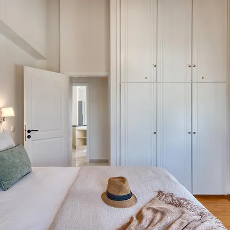 Apartmán Sea Pearl - Luxury Beachfront Maisonette Loutra Oraias Elenis